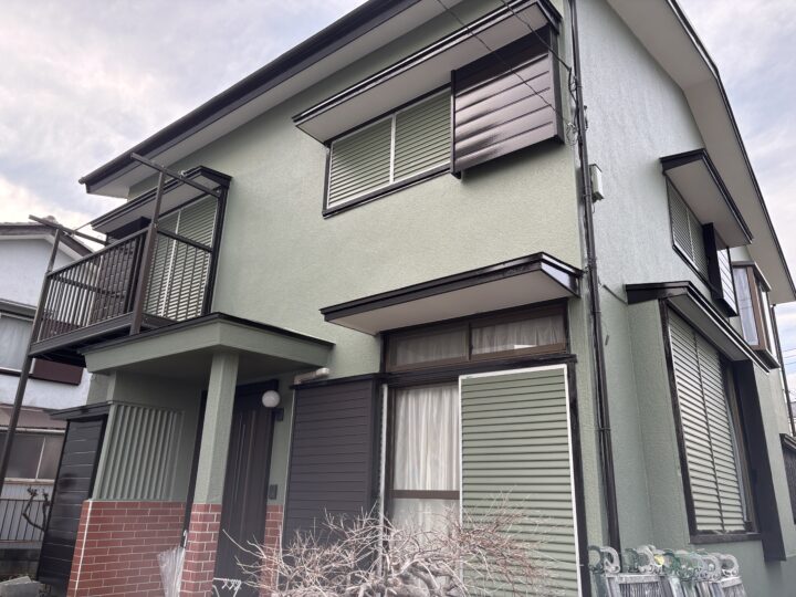 茅ヶ崎市出口町　原様邸外壁塗装工事