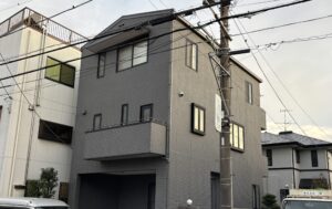 茅ヶ崎市若松町　I様邸外壁塗装・屋根重ね葺き工事